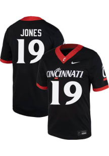 Cj Jones Nike Mens Black Cincinnati Bearcats NIL Football Jersey