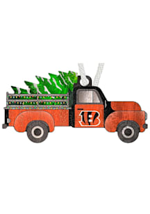 Cincinnati Bengals Truck Ornament - Orange