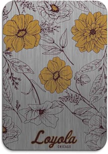 Loyola Ramblers Floral Mousepad