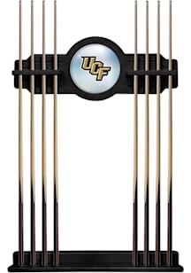 UCF Knights Solid Wood Cue Rack Pool Table