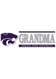 Purple K-State Wildcats 6x2 Grandma Decal
