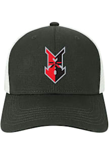 Indianapolis Indians 2T Mid-Pro Structured Trucker Adjustable Hat - Black