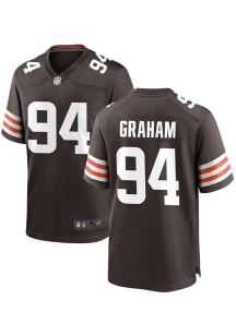 Mason Graham  Nike Cleveland Browns Brown Home Football Jersey