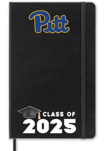 Black Pitt Panthers Class of 25 team logo Notebook and Folder