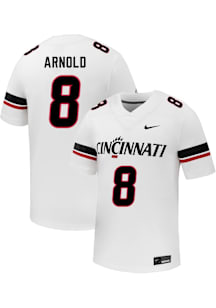 Ormanie Arnold  Nike Cincinnati Bearcats White Football NIL Name And Number Football Jersey