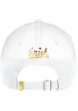 Under Armour Notre Dame Fighting Irish Sideline Armourvent High Crown Adjustable Hat - White