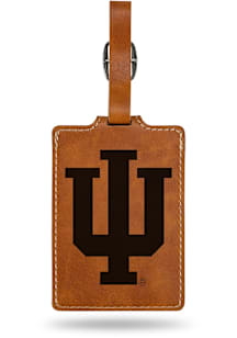 Indiana Hoosiers Brown Brown Luggage Tag