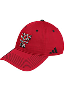 Adidas Texas Tech Red Raiders Slouch Adjustable Hat - Red