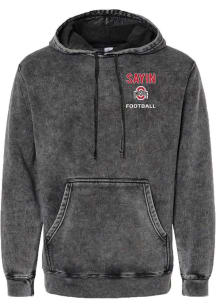 Julian Sayin Rally Mens  Ohio State Buckeyes NIL Embroidered Long Sleeve Fashion Hood