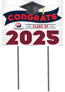 Shippensburg Raiders KH Sports Fan 18x24 Yard Sign with Stakes Class of 2025 Yard Sign - White