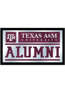 Texas A&amp;M Aggies Alumni Hanging Back Bar Mirror