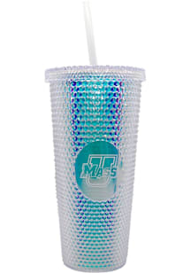Massachusetts Minutemen Studded Tumbler Tumbler - White