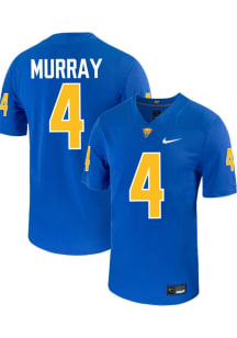 Rashan Murray  Mens Blue Pitt Panthers Football Name And Number Football Jersey