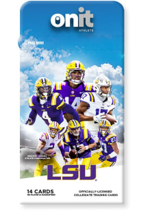 LSU Tigers 14 Card Pack Football Collectible Football Cards