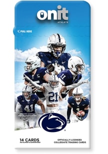 Navy Blue Penn State Nittany Lions 14 Card Pack Football Football Cards