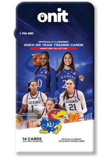 Kansas Jayhawks 14 Card Pack Womens Basketball Collectible Basketball Cards