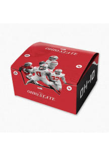 Red Ohio State Buckeyes 2024 Commemorative Football Cards