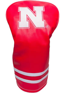 Red Nebraska Cornhuskers Vintage Driver Golf Headcover