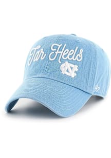 47 North Carolina Tar Heels Light Blue Millie Clean Up Womens Adjustable Hat
