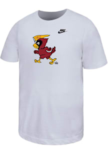 Nike Iowa State Cyclones Youth White Vintage Logo Short Sleeve T-Shirt
