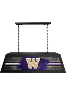Black Washington Huskies Long Billiard Lamp