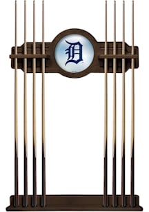 Detroit Tigers Solid Wood Cue Rack Pool Table