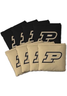 Black Purdue Boilermakers 8pk Corn Hole Bags