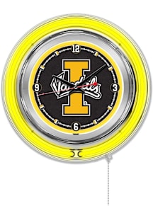 Idaho Vandals Double Neon Wall Clock