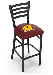 Central Michigan Chippewas Stationary Pub Stool - Black