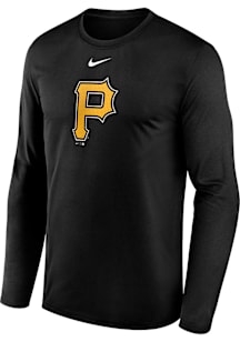 Nike Pittsburgh Pirates Black Legend Logo Long Sleeve T-Shirt