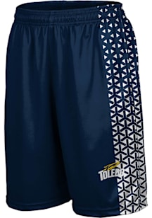 ProSphere Toledo Rockets Mens Navy Blue Geometric Shorts