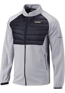 Columbia Colorado Buffaloes Mens Grey Heat Seal In the Element Medium Weight Jacket