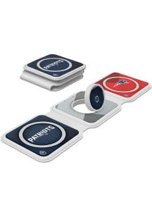New England Patriots Color Block Foldable Phone Charger