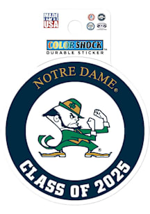 Notre Dame Fighting Irish Class of 2025 Durable Stickers - Navy Blue