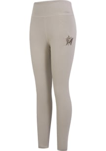 Pro Standard Miami Marlins Womens Tan Neutral Pants
