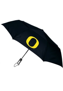 Black Oregon Ducks Vented Wind Flow Umbrella