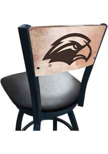 Southern Mississippi Golden Eagles Vinyl Seat Maple Back Swivel Pub Stool - Black
