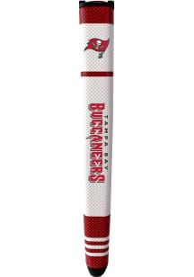 Tampa Bay Buccaneers White Grip Stripe Putter Cover