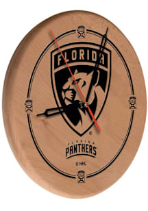 Florida Panthers Laser Engraved Wall Clock
