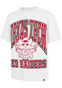 47 Texas Tech Red Raiders White Bigger Man Foundation Short Sleeve Fashion T Shirt