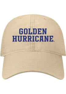 Tulsa Golden Hurricane Khaki Script Tact Adjustable Hat