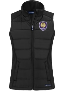 Cutter and Buck Orlando City SC Womens Black Evoke Vest
