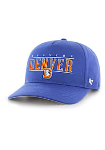 47 Denver Broncos City Line Hitch Adjustable Hat - Blue