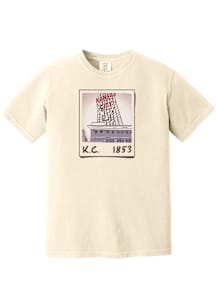 Summit Sportswear Kansas City Ivory Polaroid Short Sleeve Fashion T Shirt