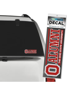 Red Ohio State Buckeyes Alumni Licensed Mark Decal
