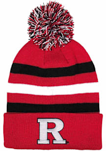 LogoFit Rutgers Scarlet Knights Black Halftime Youth Knit Hat