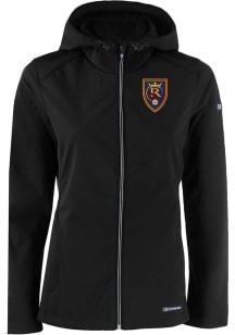 Cutter and Buck Real Salt Lake Womens Black Evoke Light Weight Jacket