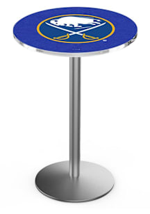 Buffalo Sabres Stainless Round Base Pub Table
