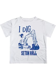 Vive La Fete Seton Hall Pirates Youth White Excavator Short Sleeve T-Shirt