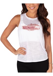 Concepts Sport Tampa Bay Buccaneers Womens White Infuse Tank Top